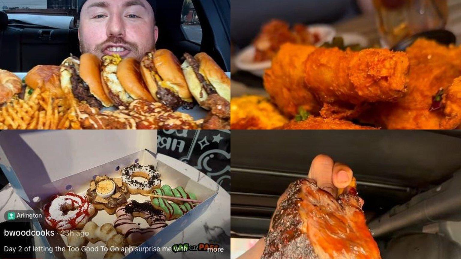 A vibrant collage of diverse dishes including BBQ ribs, a colorful crepe, and a cocktail.