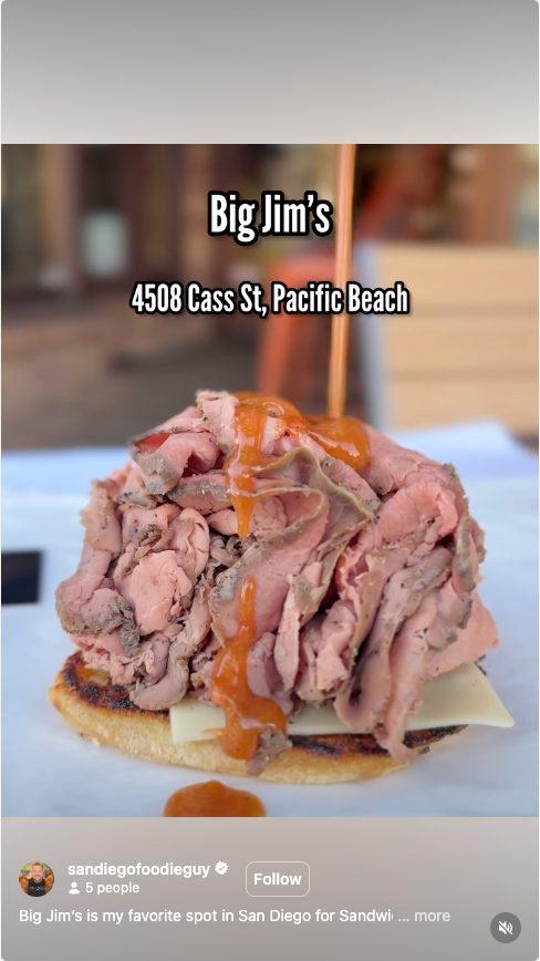 Big Jim's Roast Beef