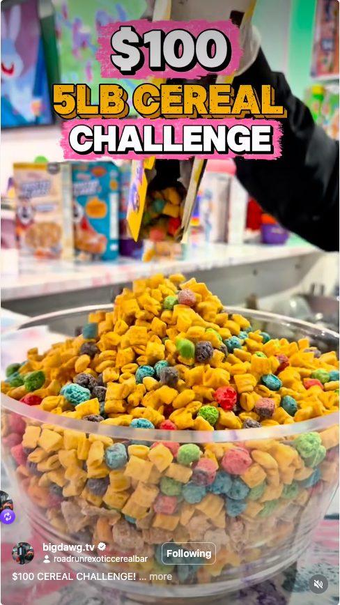 Roadrun'r Exotic Cereal Bar