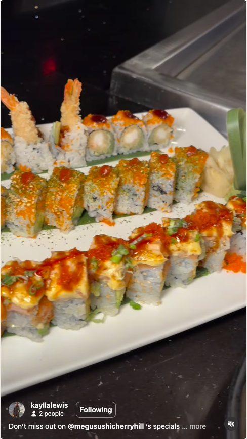Megusushi Cherry Hill