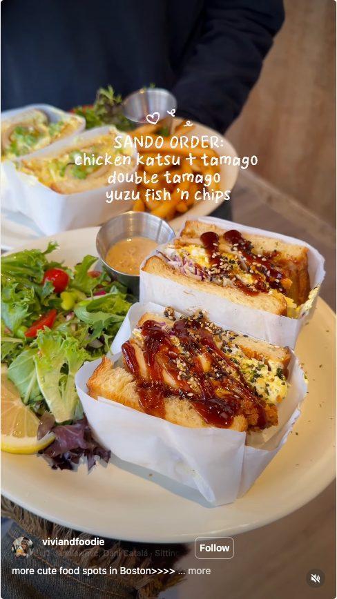 Sando Table: Japanese Craft Sandwich