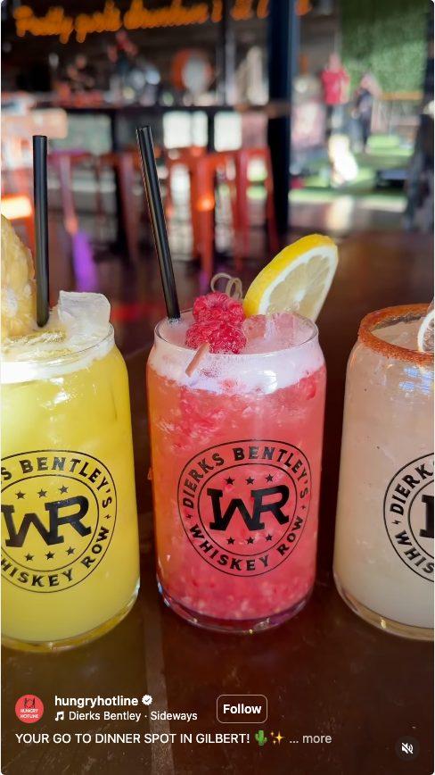 Dierks Bentley's Whiskey Row Gilbert