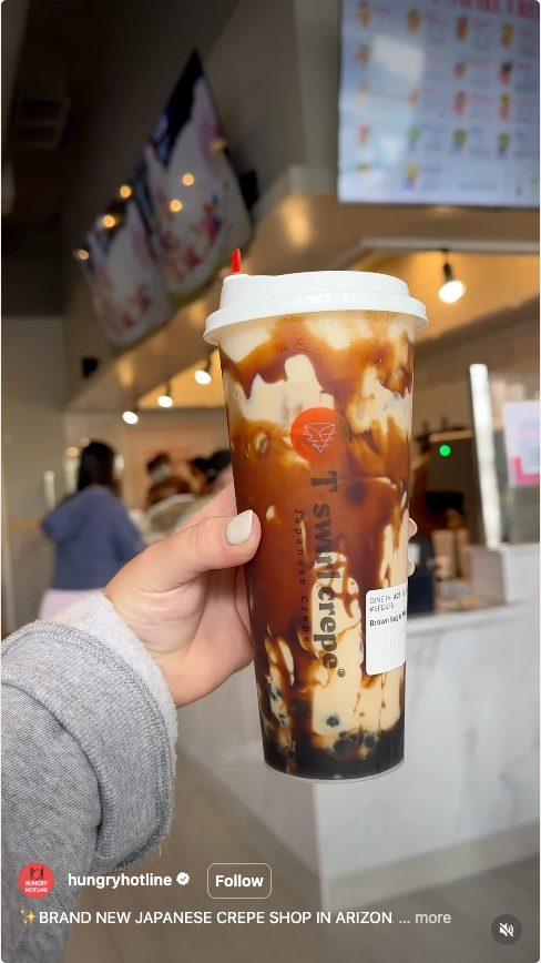 T-swirl Crepe