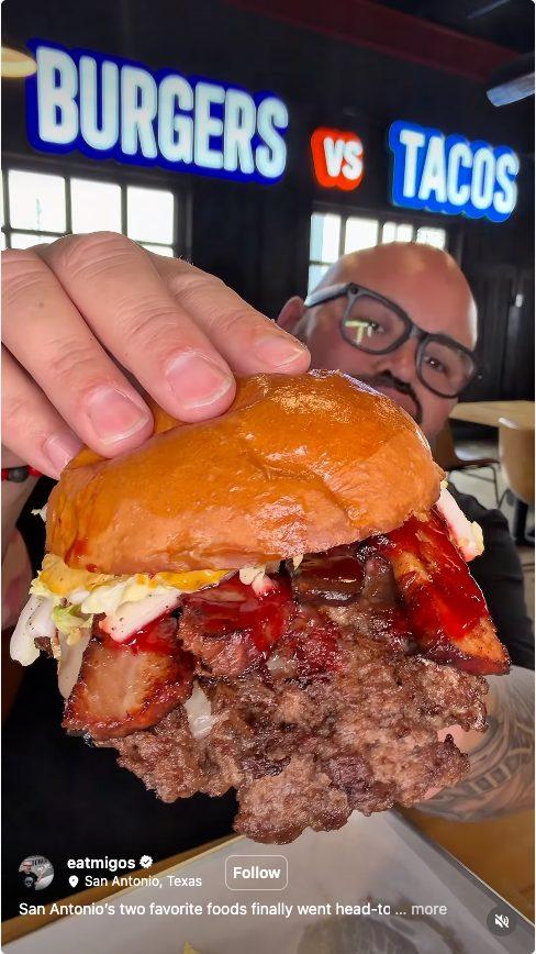 Burgers Vs Tacos