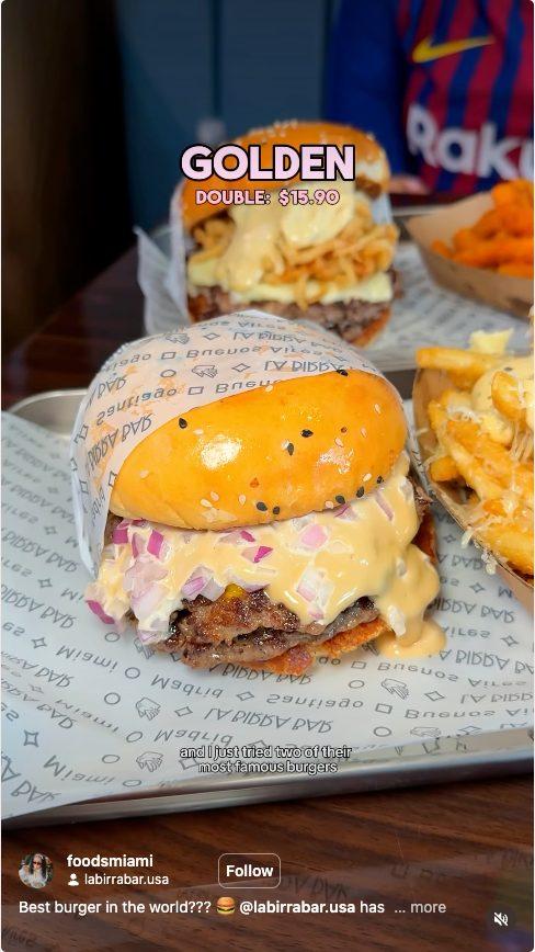 La Birra Bar (Burgers) - Doral