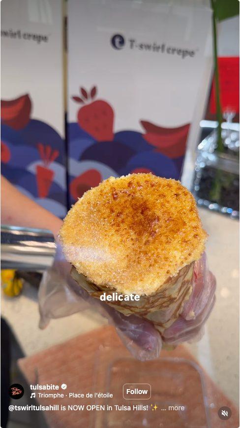 Tswirl Crepe Tulsa Hill