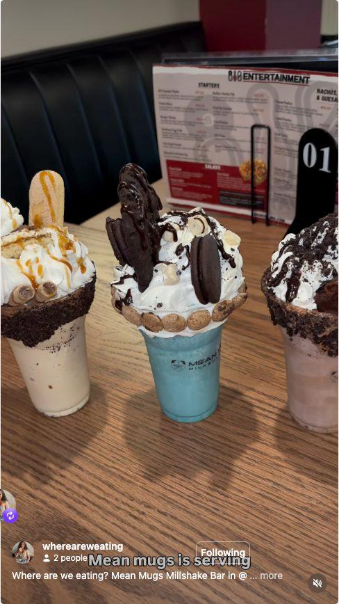 Mean Mugs Milkshake Bar