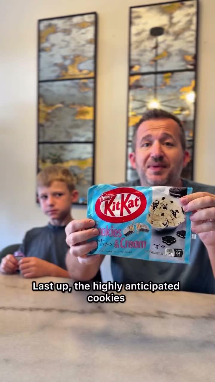 Cookies and Cream Kit Kats