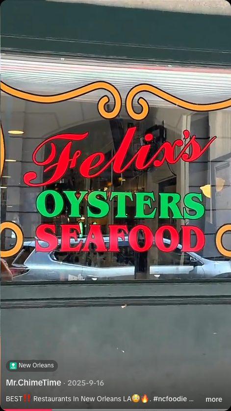 Felix's Restaurant & Oyster Bar