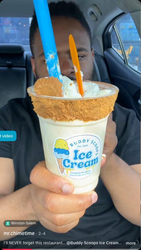 Buddy Scoops Ice Cream
