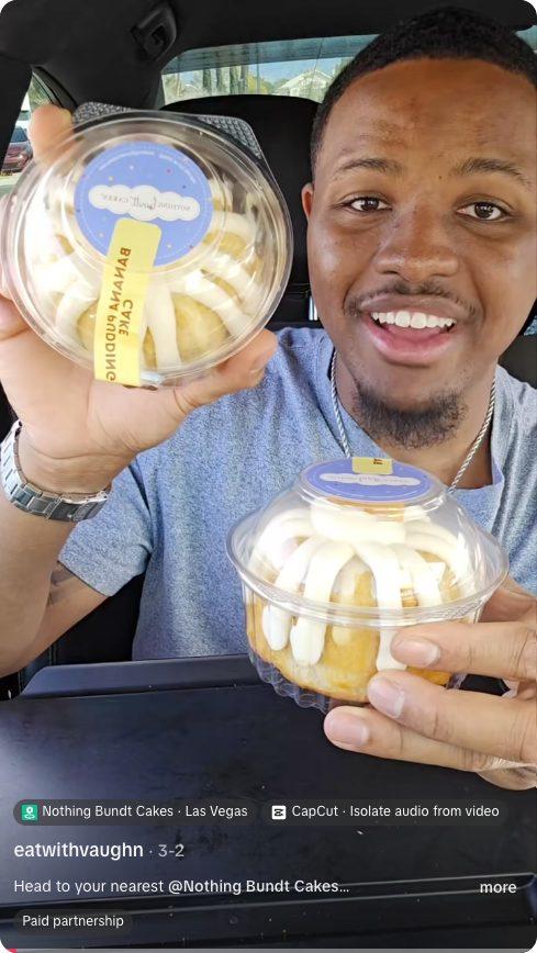 Nuthin' Bundt Cakes