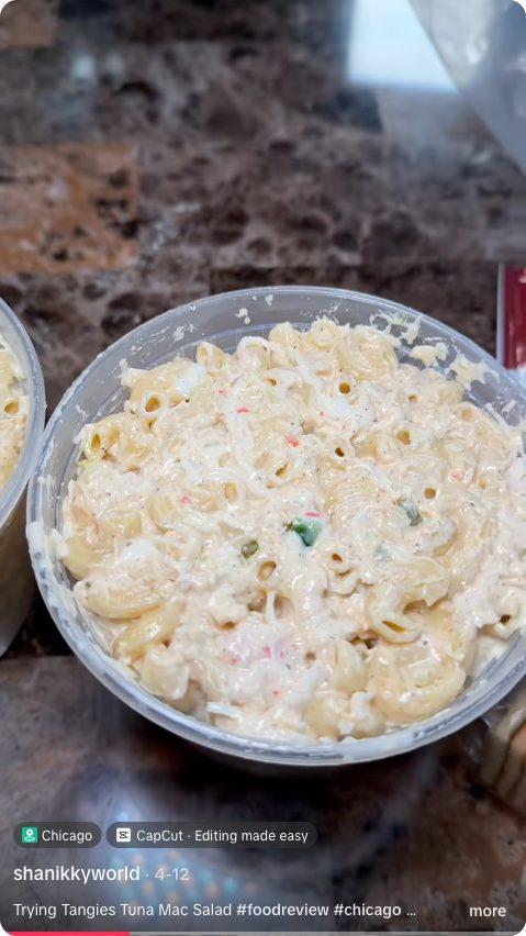 Tangie's Famous Macaroni Tuna Salad