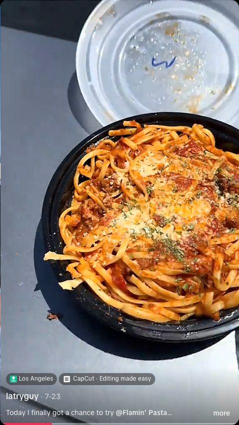 Flamin' Pasta