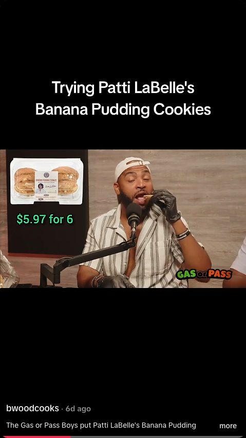 Patti LaBelle's Banana Pudding Cookies
