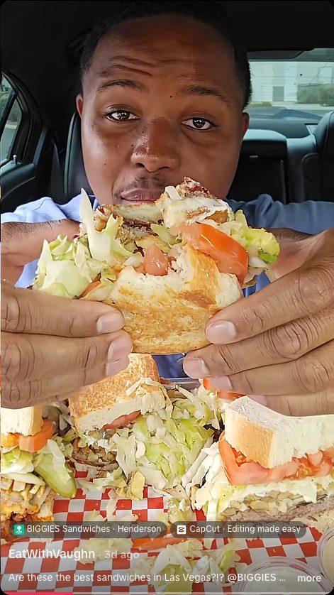 BIGGIES Sandwiches