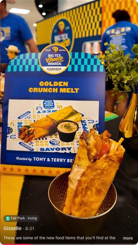 Golden Crunch Melt @ Tony & Terry Bednar